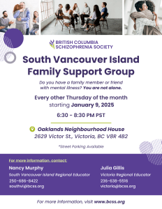 South Vancouver Island Family Support Group 2025