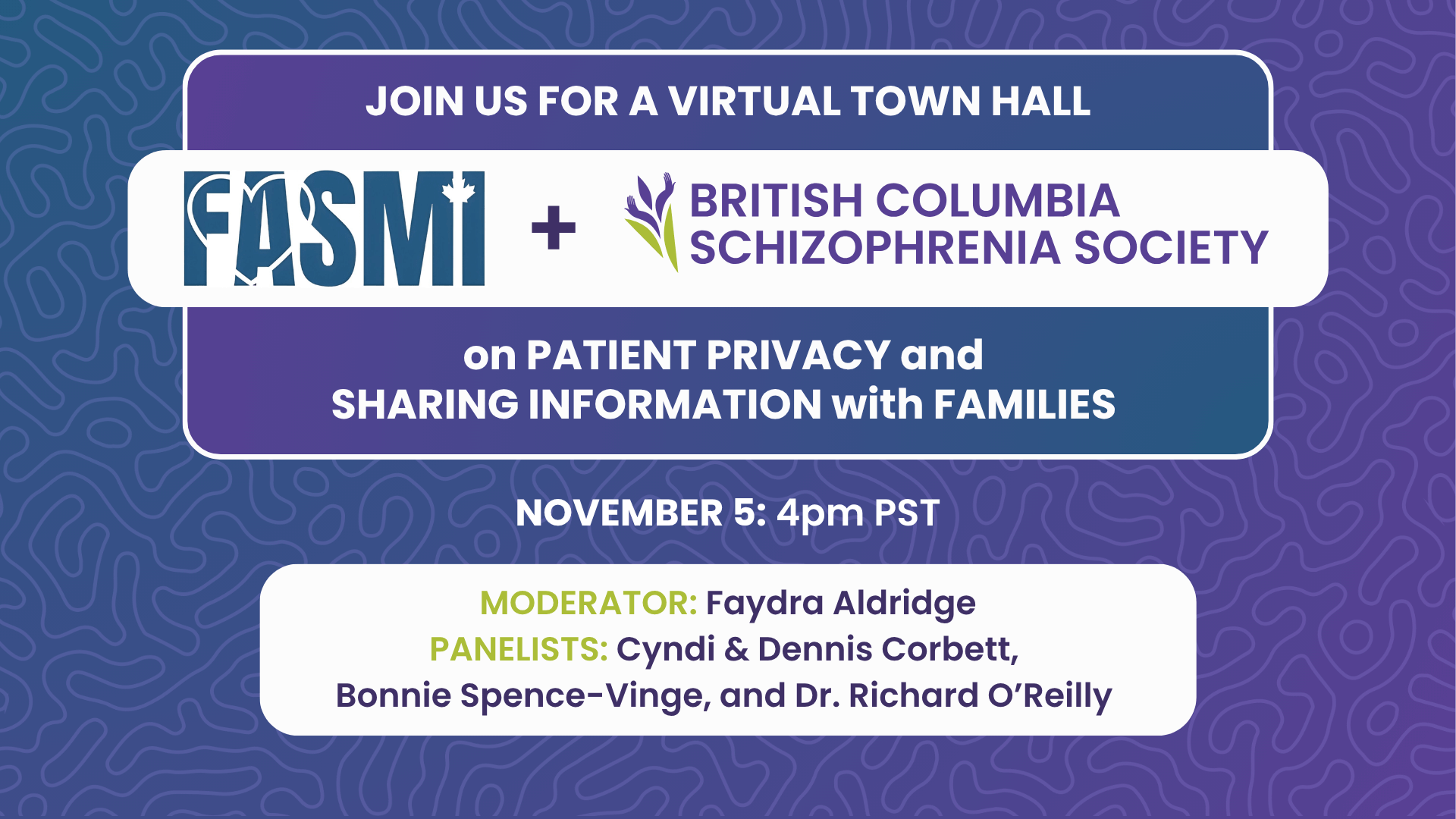FASMI BCSS town hall invitation